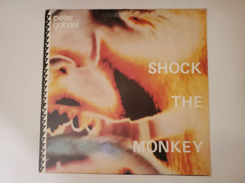 Peter Gabriel Shock the Monkey vinyl record